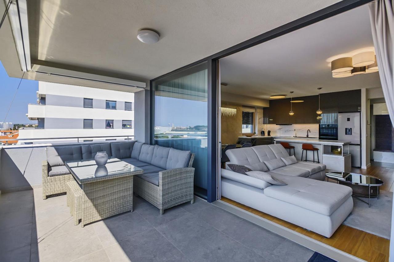 Luxury Apartment Sunset Zadar - With Garage And Balcony Bagian luar foto
